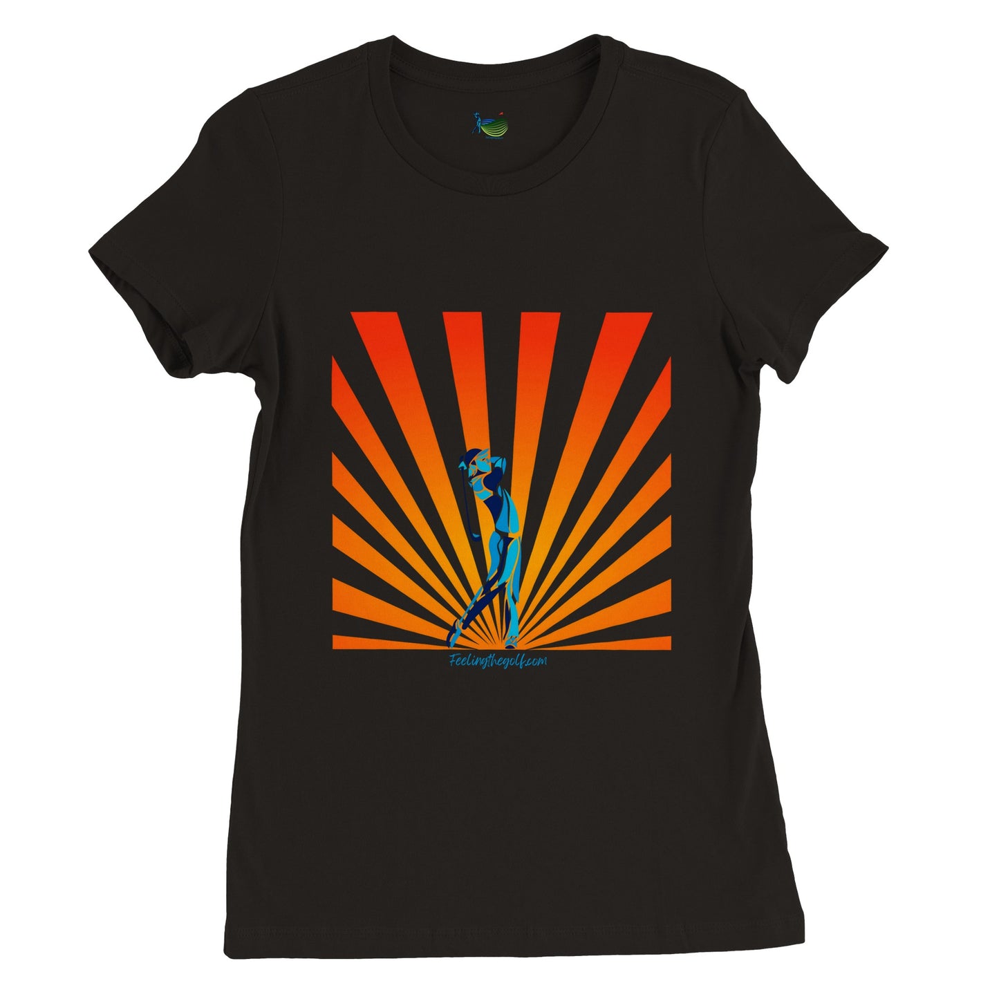 002 Premium T-shirt - superlogo (women)