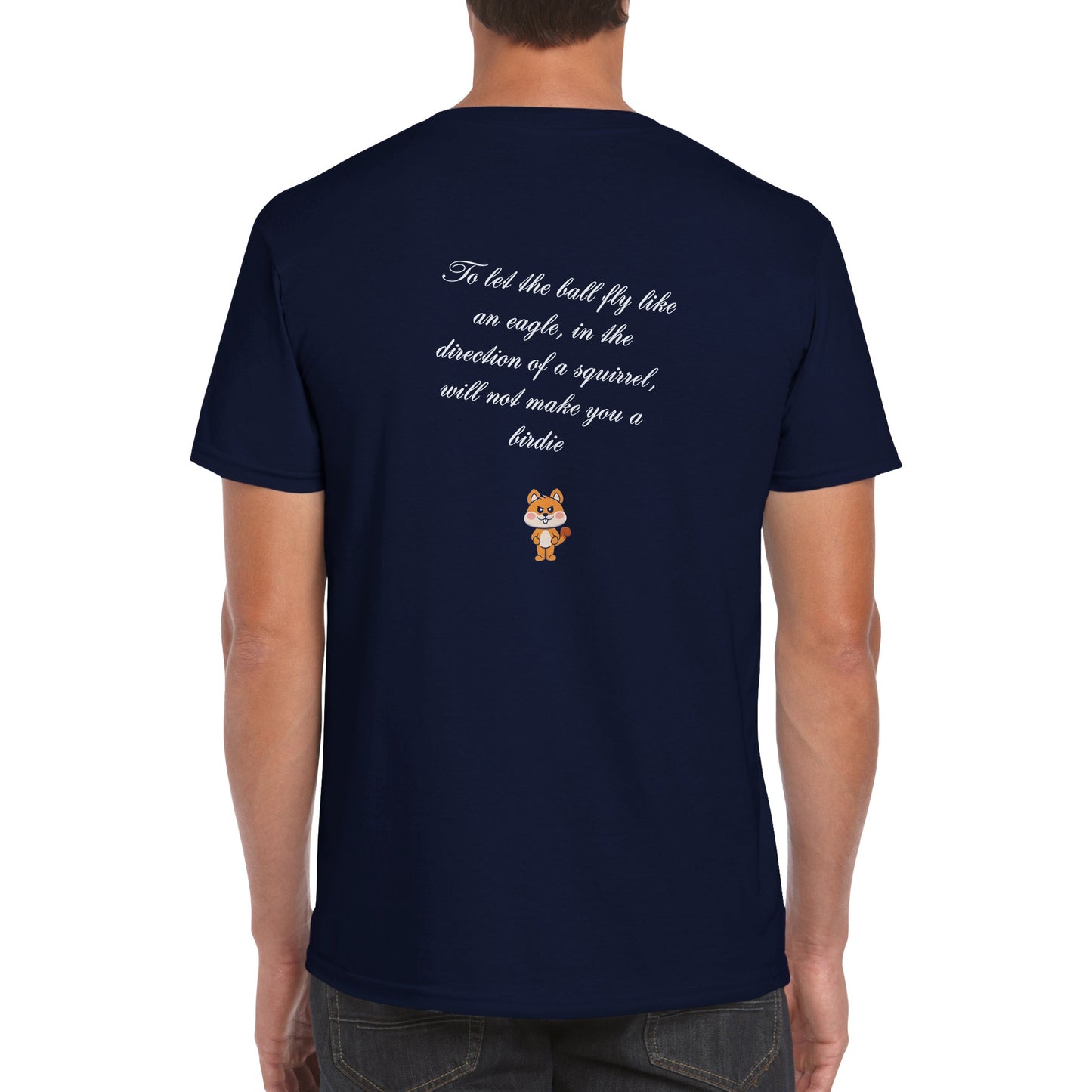 000 Klassisk unisex T-shirt med rund hals