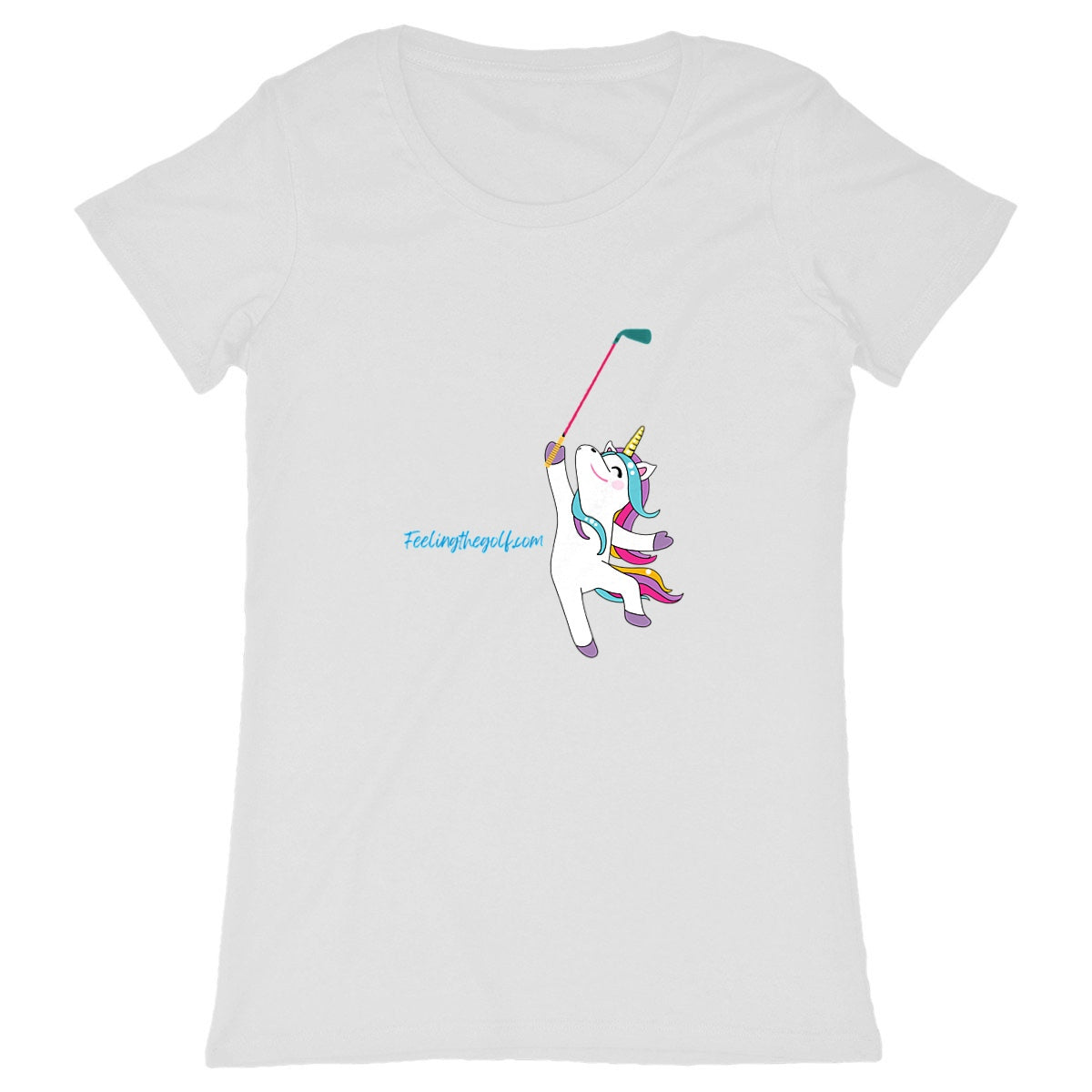 Woman t-shirt Change - unicorn